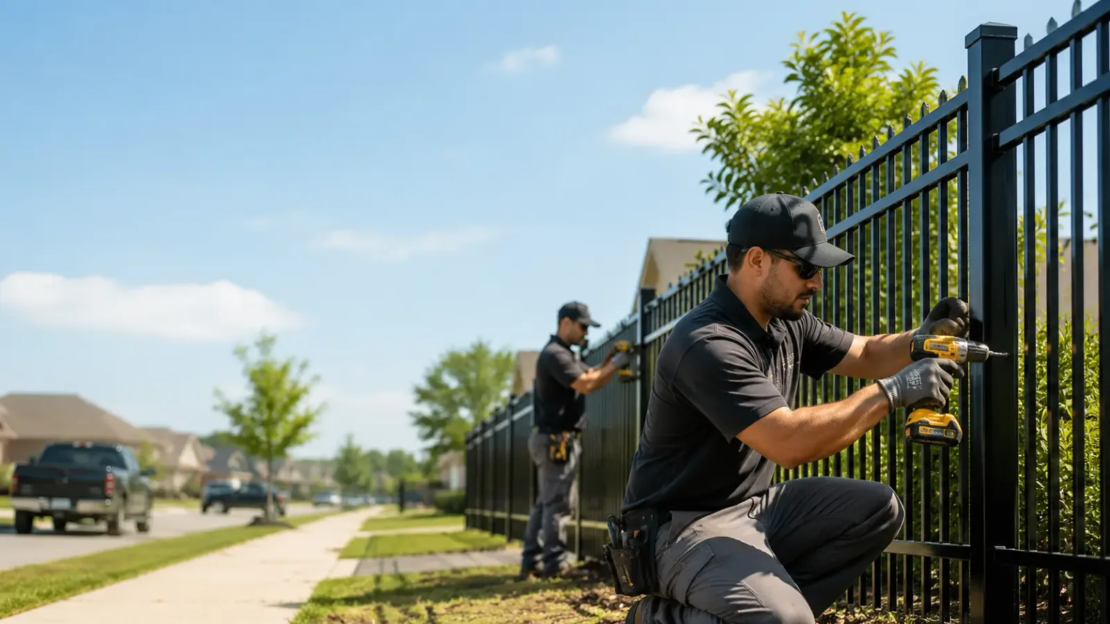 Metal Fence Installation in Renfrew, PA